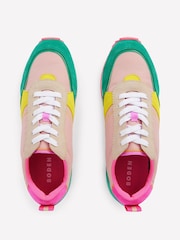 Boden Pink Runner Trainers - Image 4 of 5