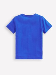 Boden Blue Space Planets Boucle 100% Cotton T-Shirt - Image 2 of 3