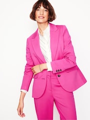 Boden Pink Marylebone Ponte Blazer - Image 1 of 6