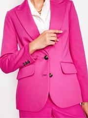 Boden Pink Marylebone Ponte Blazer - Image 2 of 6