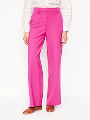 Boden Pink Westbourne Ponte Trousers - Image 4 of 5