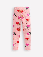 Boden Pink Heart Fun Valentines Leggings - Image 2 of 3
