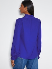 Monsoon Blue Cecily Ruffle Blouse - Image 3 of 3