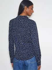 Monsoon Blue Novie Spot Print Jersey Shirt - Image 3 of 3