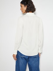 Monsoon White Fifi Frill Collar Shirt - Image 3 of 3