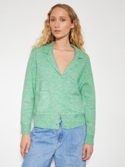 Monsoon Cora V-izrez; z V-izrezom Collared pletena jopa - Slika 1 iz 4