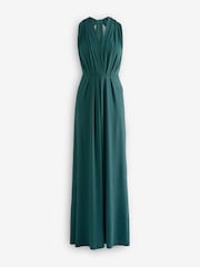 Monsoon Green Thea Multiway Bridesmaid Dress - Image 1 of 1