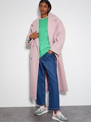 Monsoon Green Oversized OTI Mock Neck Jumper - Image 3 of 3