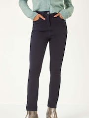 Roman Blue Slim & Shape Enhance Stretch Jeans - Image 4 of 5
