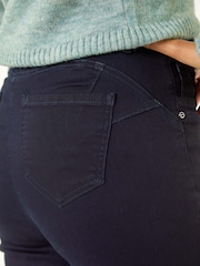 Roman Blue Slim & Shape Enhance Stretch Jeans - Image 5 of 5