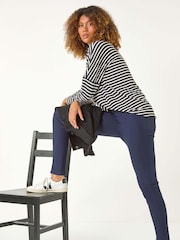 Roman Blue Fleece Lined Begaline Trousers - Image 1 of 5
