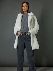 Roman Grey Sequin Detail High Neck Jumper - Image 2 of 9