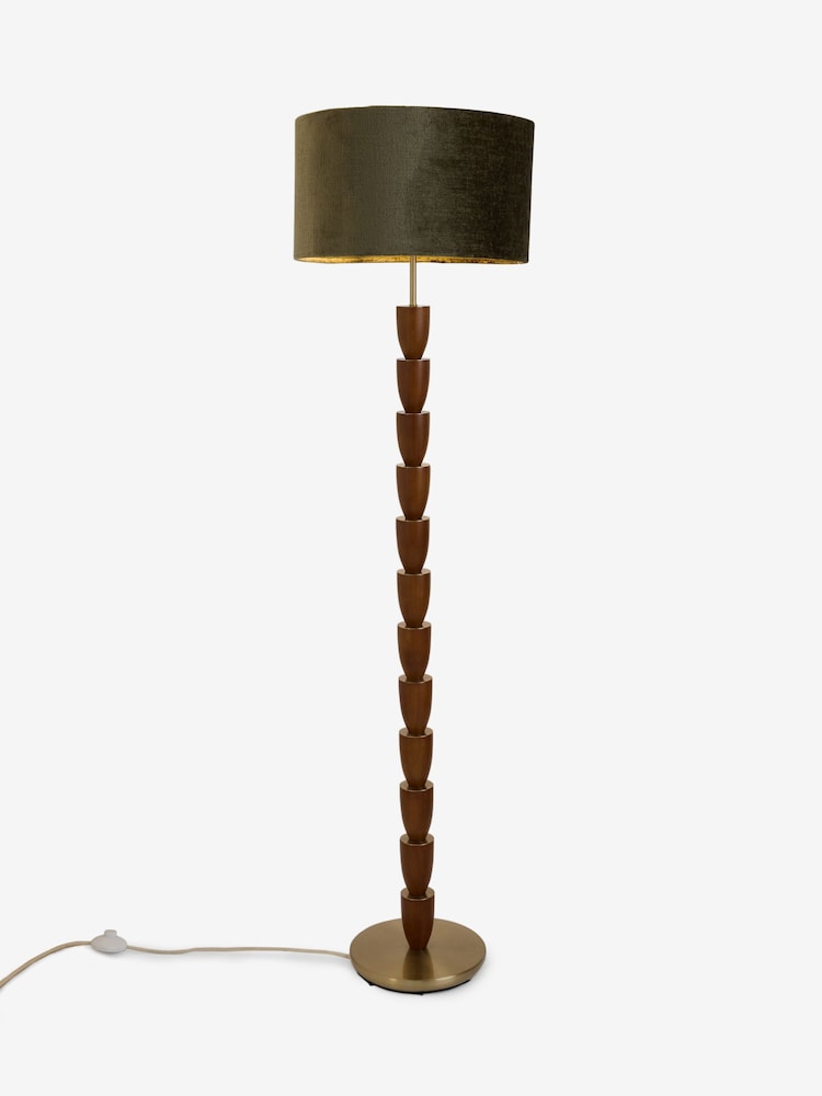 Wood Hinton Floor Lamp - Image 2 of 3