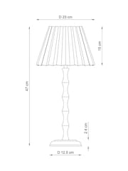Brass Hendry Table Lamp - Image 4 of 5