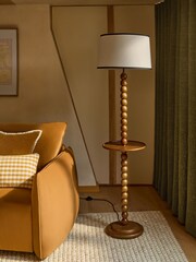 Natural Huxley Floor Lamp - Image 2 of 4