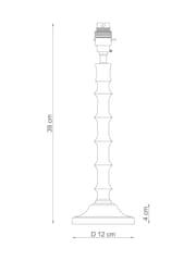 Green Elliot Table Lamp Base - Image 4 of 5