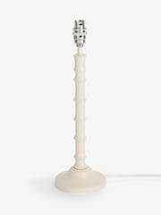 Ivory White Elliot Table Lamp Base - Image 1 of 5