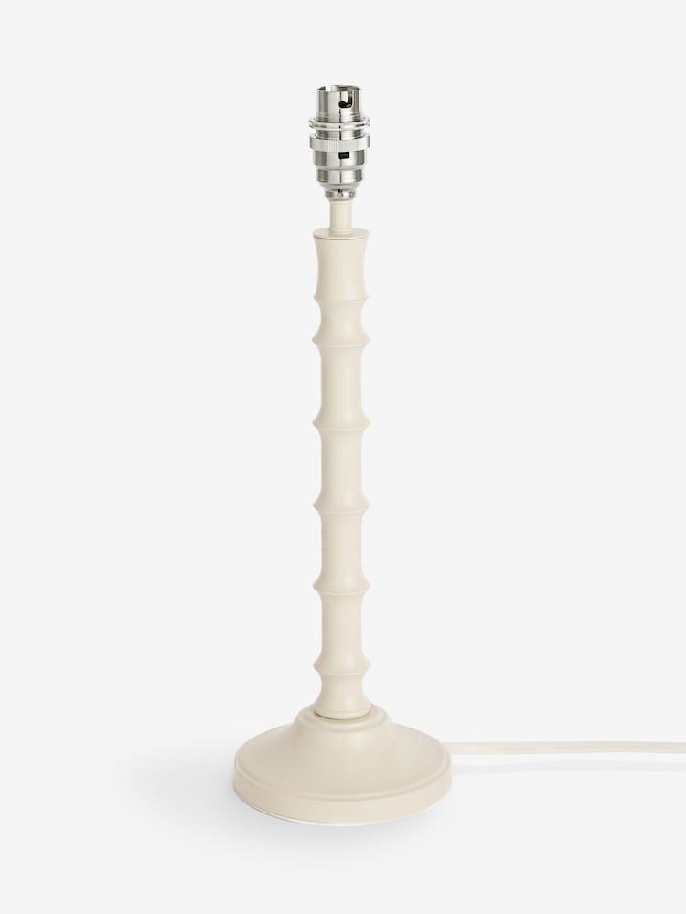 Ivory White Elliot Table Lamp Base - Image 1 of 5