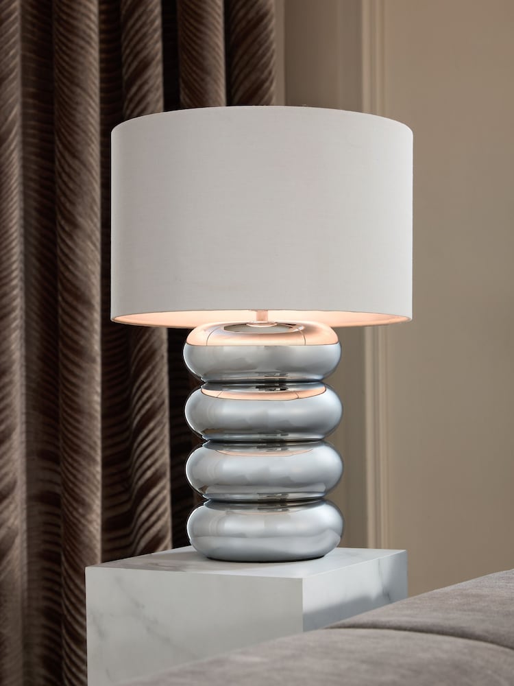 Chrome Chelsea Table Lamp - Image 1 of 5 Chrome Chelsea Table Lamp - Image 1 of 5