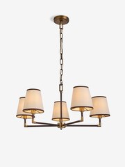 Brass Bentham 5 Light Chandelier - Image 1 of 1