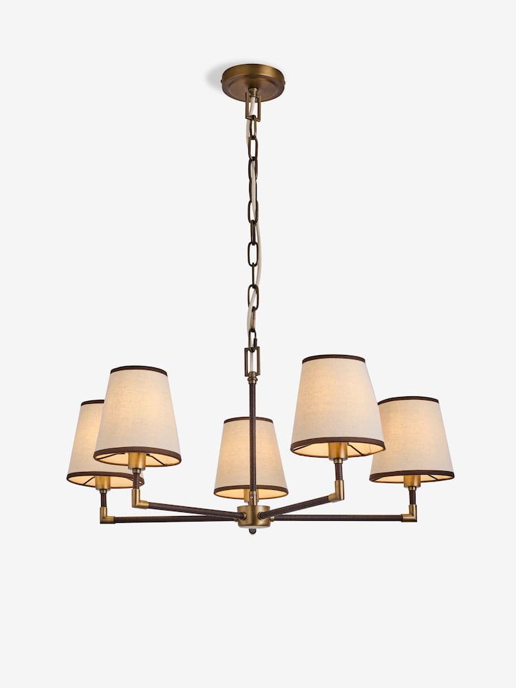 Brass Bentham 5 Light Chandelier - Image 1 of 1