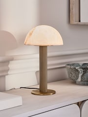 Brass Ebro Domed Table Lamp - Image 1 of 6