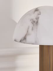 Brass Ebro Domed Table Lamp - Image 5 of 6