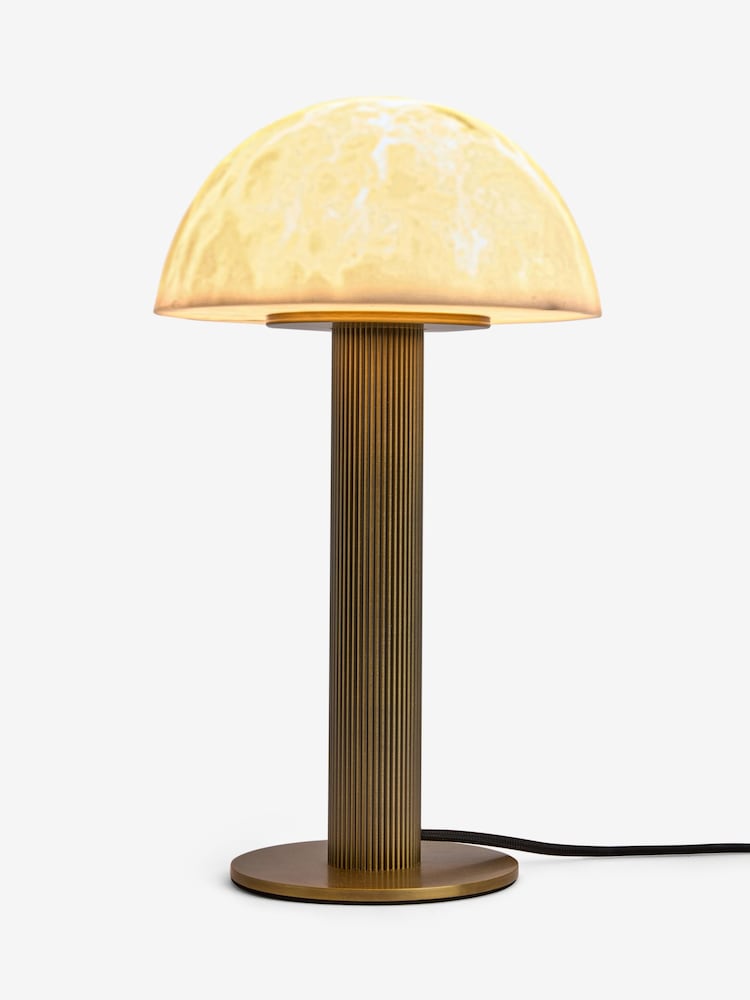 Brass Ebro Domed Table Lamp - Image 6 of 6