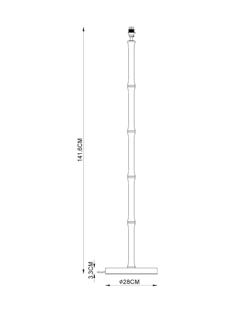 Natural Berkeley Floor Lamp - Image 5 of 5 Natural Berkeley Floor Lamp - Image 5 of 5