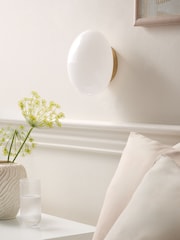 Brass Lambeth Rechargeable Small Table Lamp or Wall Light - Image 2 of 7