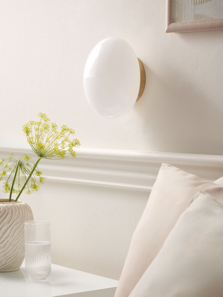 Brass Lambeth Rechargeable Small Table Lamp or Wall Light - Image 2 of 7