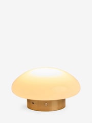 Brass Lambeth Rechargeable Small Table Lamp or Wall Light - Image 6 of 7