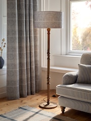 Blue Chesham Floor Lamp - Image 1 of 5