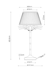 Green Chatsworth Table Lamp - Image 5 of 6