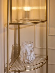 Brass Hertford Shelf Floor Lamp - Image 3 of 5