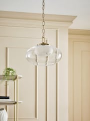 Brass Ebro Pendant Ceiling Light - Image 2 of 5