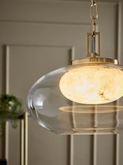 Brass Ebro Pendant Ceiling Light - Image 3 of 5