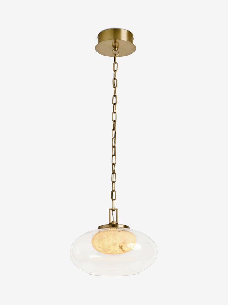 Brass Ebro Pendant Ceiling Light - Image 5 of 5