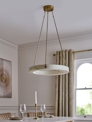 Brass Ebro LED Chandelier Ceiling Light Fitting - Image 2 of 5