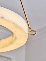 Brass Ebro LED Chandelier Ceiling Light Fitting - Image 3 of 5