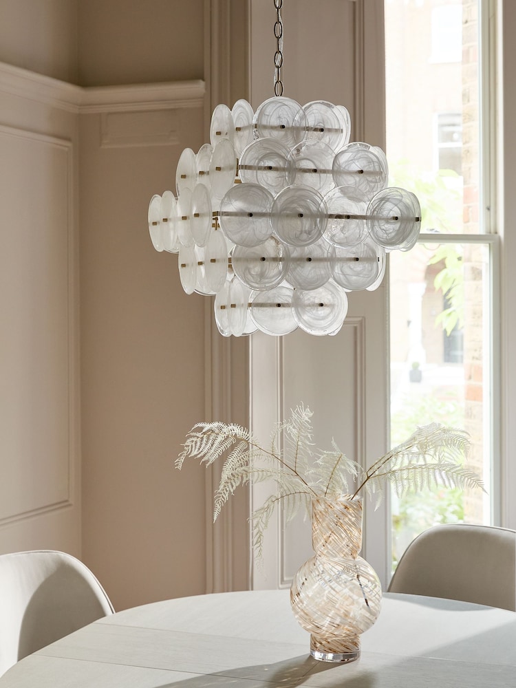 Brass Claremont Pendant Ceiling Light - Image 2 of 5