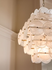 Brass Claremont Pendant Ceiling Light - Image 3 of 5