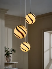 Brass Livia 3 Light Cluster Ceiling Light - Image 1 of 6