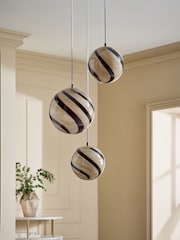 Brass Livia 3 Light Cluster Ceiling Light - Image 2 of 6