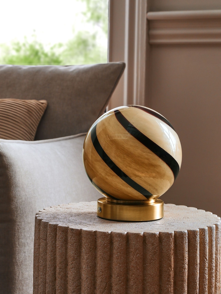 Brass Livia Rechargeable Table Lamp - Image 2 of 7