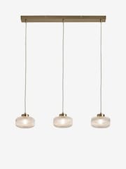 Brass Lexington 3 Light Pendant Ceiling Light - Image 6 of 6