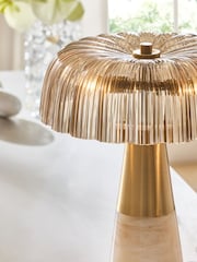 White Ferrara Table Lamp - Image 3 of 5