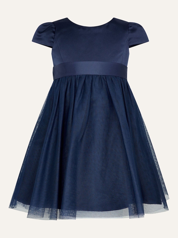 Monsoon Blue Baby Tulle Bridesmaid Dress - Image 1 of 2