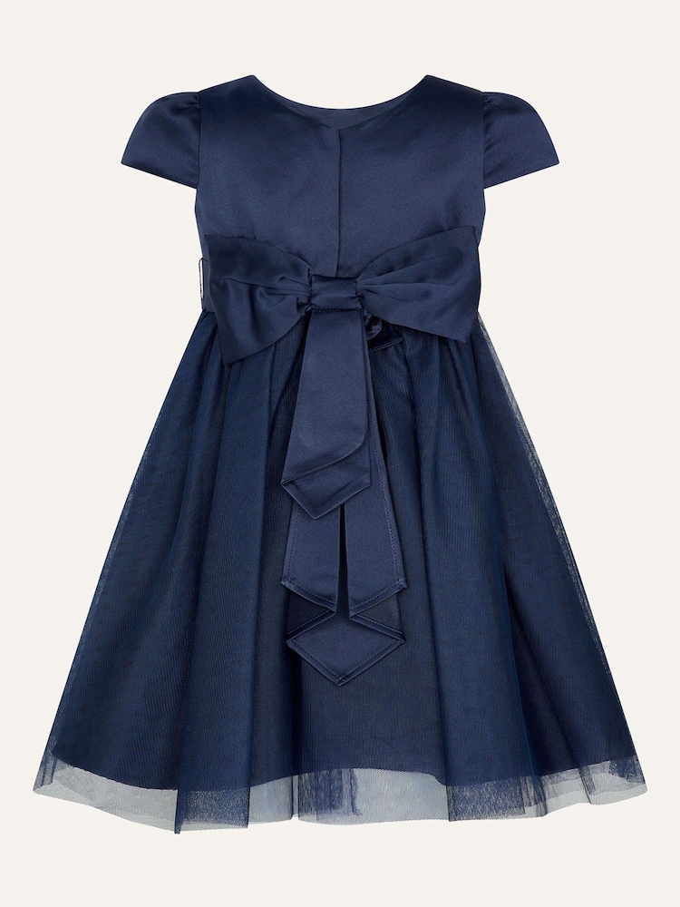 Monsoon Blue Baby Tulle Bridesmaid Dress - Image 2 of 2