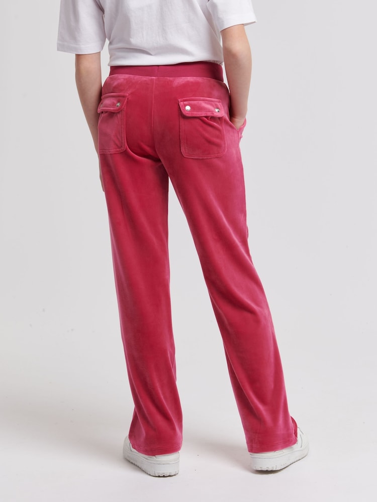 Rosa - Juicy Couture Tonal Wide Leg Trousers - Imagen 2 de 6